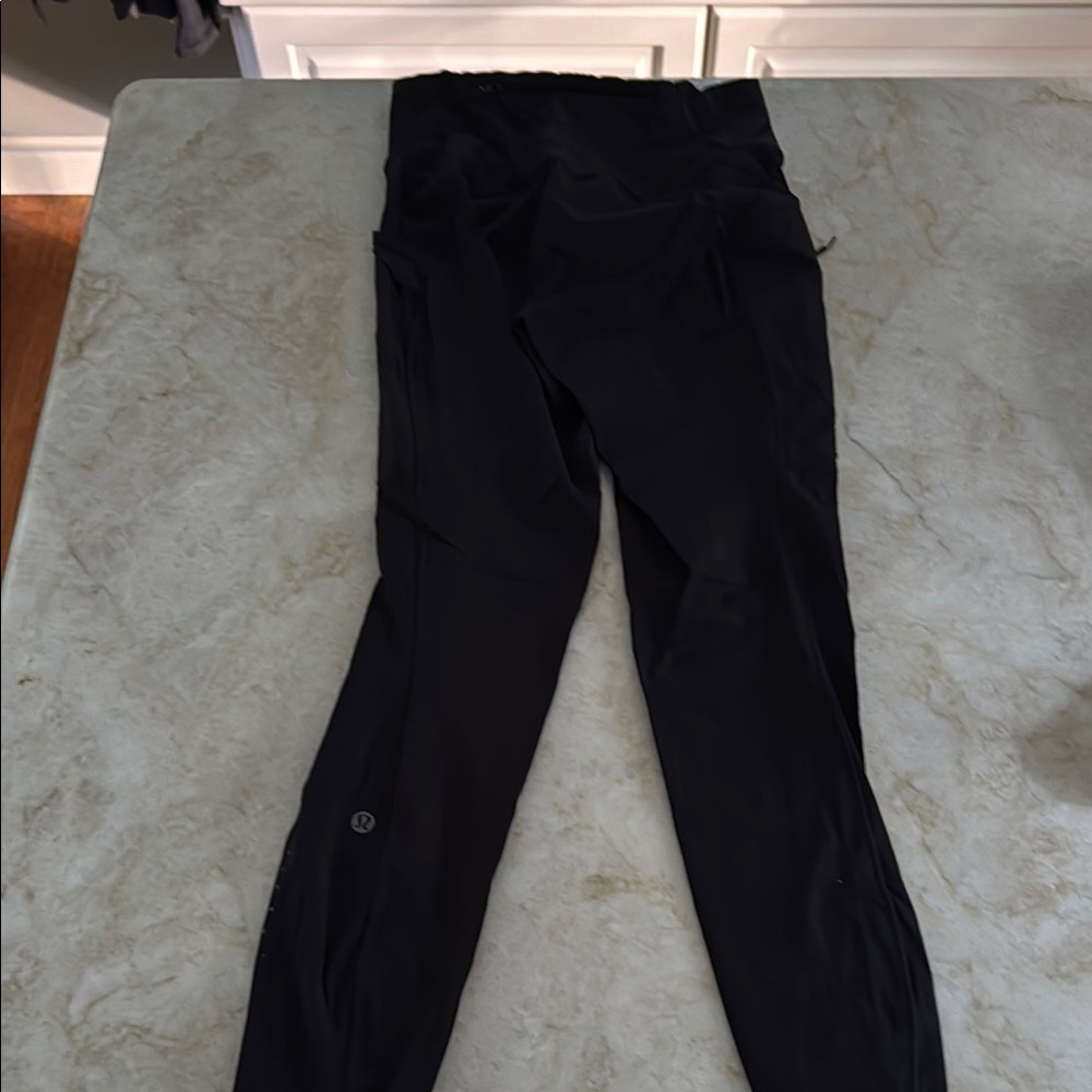 Lululemon Athletica Black Leggings High Waist Stretch